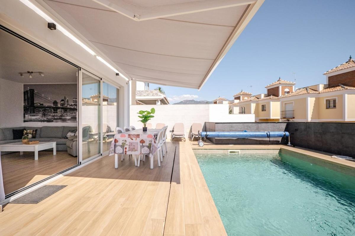 Villa Antonia Mar - Private & Heated Pool - Punta Lara Nerja Exterior photo