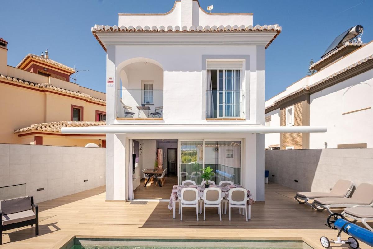 Villa Antonia Mar - Private & Heated Pool - Punta Lara Nerja Exterior photo